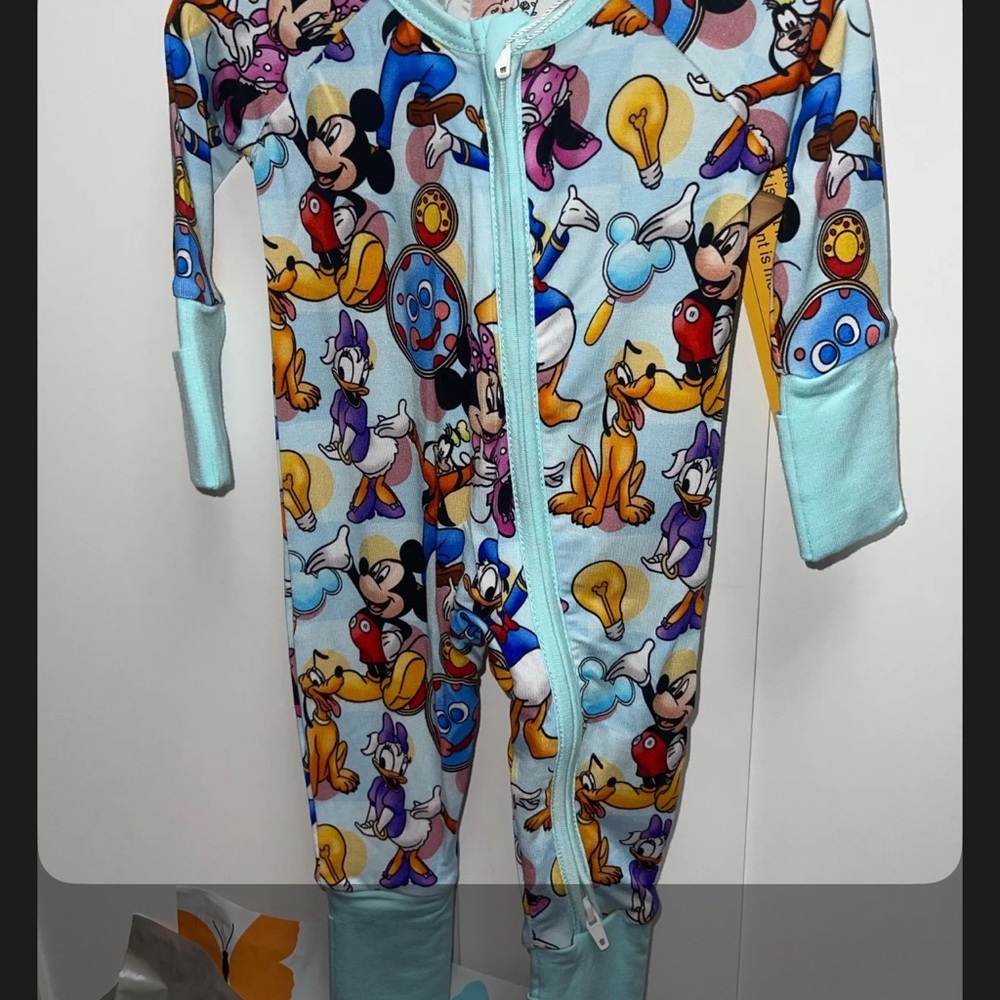 Disney Kids One Piece Footie - Multicolor